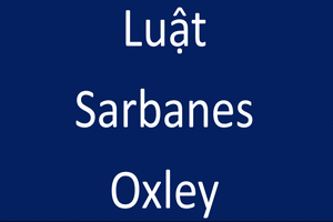 Luật Sarbanes – Oxley